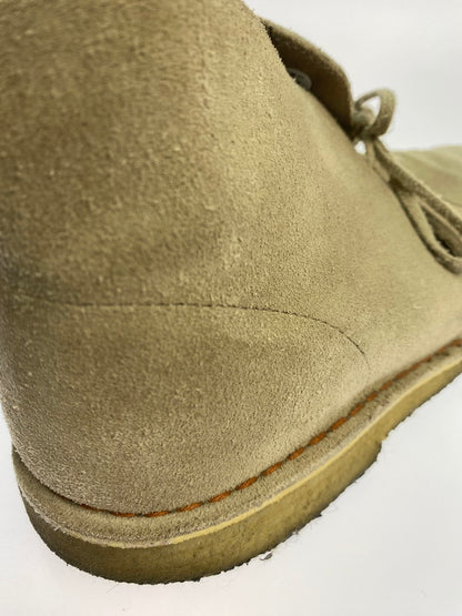 【中古品】【メンズ】 Clarks クラークス DESERT BOOT 11826 デザートブーツ 靴 チャッカブーツ 165-251008-kk-15-min カラー：ベージュ 万代Net店