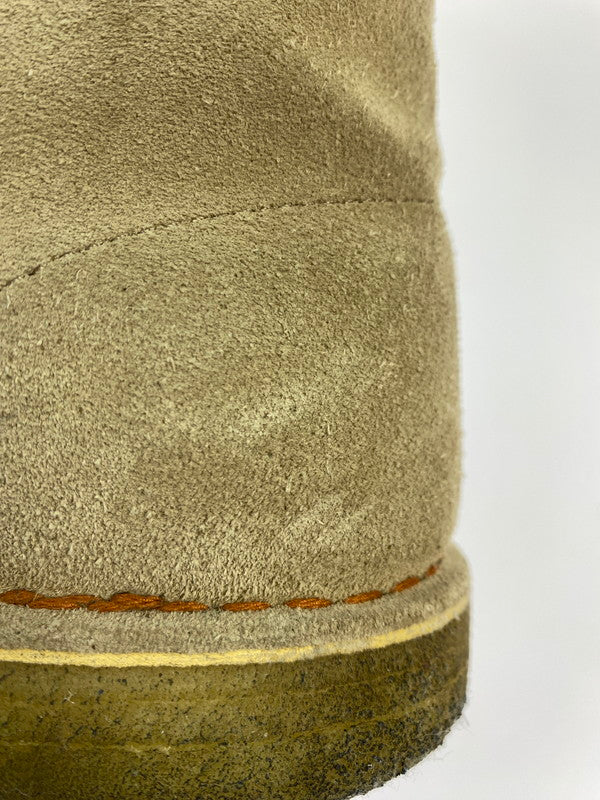 【中古品】【メンズ】 Clarks クラークス DESERT BOOT 11826 デザートブーツ 靴 チャッカブーツ 165-251008-kk-15-min カラー：ベージュ 万代Net店
