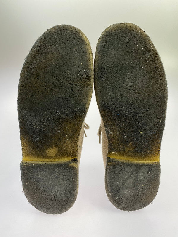 【中古品】【メンズ】 Clarks クラークス DESERT BOOT 11826 デザートブーツ 靴 チャッカブーツ 165-251008-kk-15-min カラー：ベージュ 万代Net店