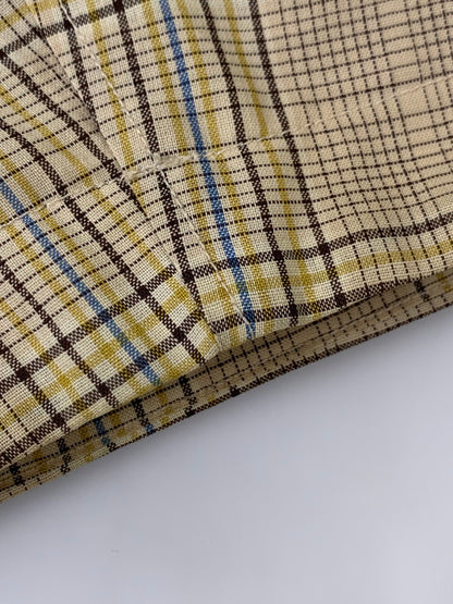【中古品】【メンズ】 Name. ネーム NMJK-19SS-010 WOOL NYLON PLAID ANORAK ウールナイロンプレイドアノラック 140-250927-ks-55-min サイズ：1 カラー：ベージュ系 万代Net店
