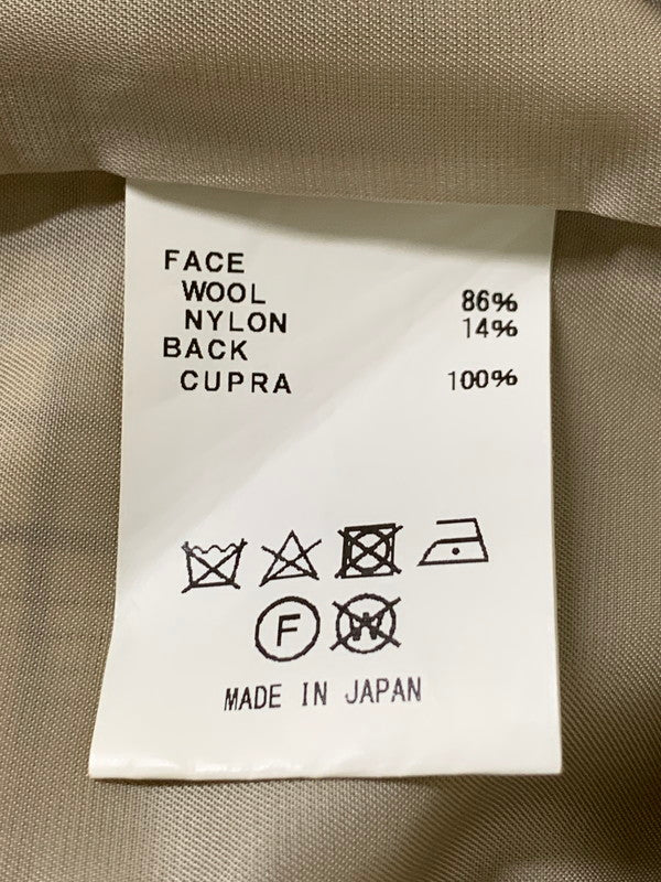 【中古品】【メンズ】 Name. ネーム NMJK-19SS-010 WOOL NYLON PLAID ANORAK ウールナイロンプレイドアノラック 140-250927-ks-55-min サイズ：1 カラー：ベージュ系 万代Net店