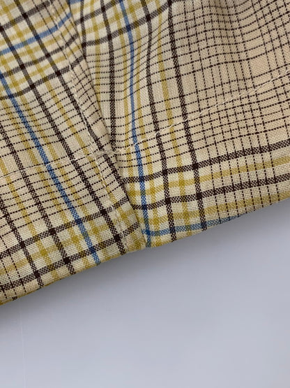 【中古品】【メンズ】 Name. ネーム NMJK-19SS-010 WOOL NYLON PLAID ANORAK ウールナイロンプレイドアノラック 140-250927-ks-55-min サイズ：1 カラー：ベージュ系 万代Net店