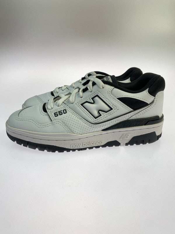 【中古品】【レディース】 NEW BALANCE ニューバランス BB550HA1 スニーカー 靴 ローカット カジュアル 166-251002-kk-37-min カラー：WHITE BLACK 万代Net店