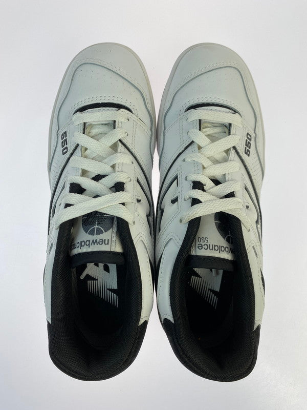 【中古品】【レディース】 NEW BALANCE ニューバランス BB550HA1 スニーカー 靴 ローカット カジュアル 166-251002-kk-37-min カラー：WHITE BLACK 万代Net店