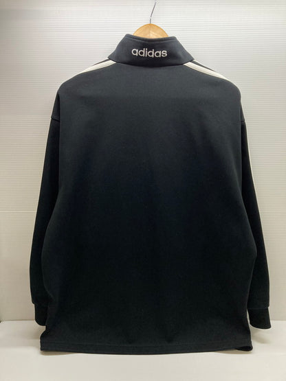 【中古品】【メンズ】 adidas アディダス 80~90S AD-2711 TRACK JACKET トラックジャケット ライトアウター 148-250928-AS-9-min サイズ：L カラー：ブラック/ホワイト 万代Net店