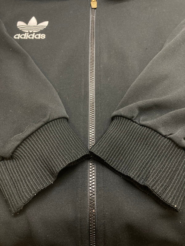 【中古品】【メンズ】 adidas アディダス 80~90S AD-2711 TRACK JACKET トラックジャケット ライトアウター 148-250928-AS-9-min サイズ：L カラー：ブラック/ホワイト 万代Net店