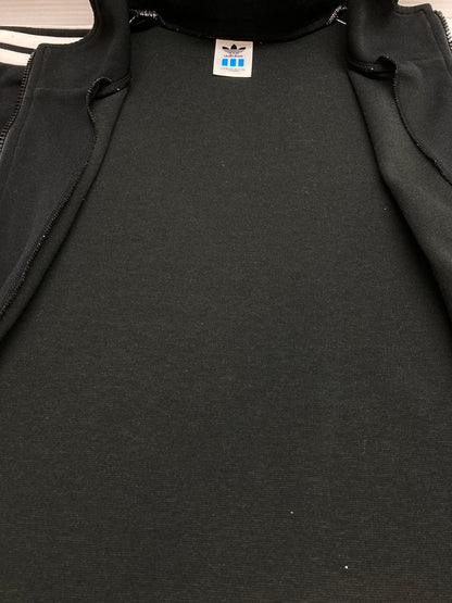 【中古品】【メンズ】 adidas アディダス 80~90S AD-2711 TRACK JACKET トラックジャケット ライトアウター 148-250928-AS-9-min サイズ：L カラー：ブラック/ホワイト 万代Net店