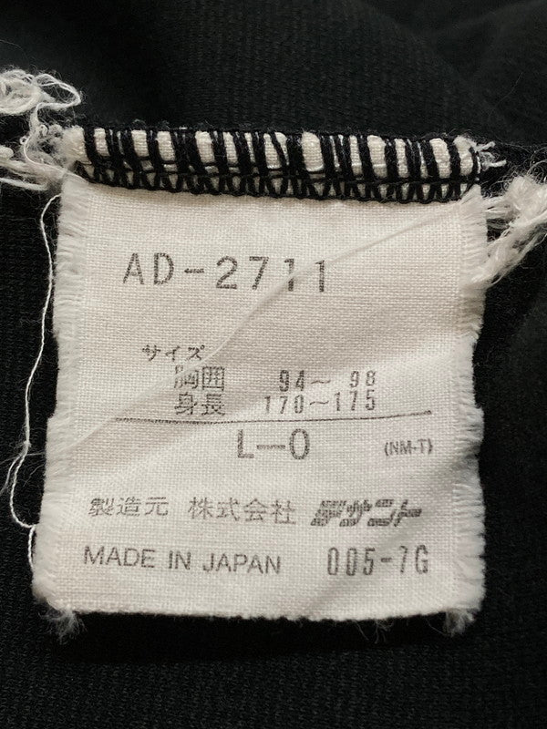 【中古品】【メンズ】 adidas アディダス 80~90S AD-2711 TRACK JACKET トラックジャケット ライトアウター 148-250928-AS-9-min サイズ：L カラー：ブラック/ホワイト 万代Net店