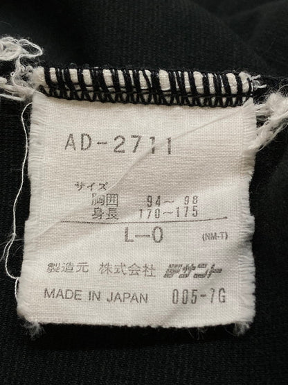 【中古品】【メンズ】 adidas アディダス 80~90S AD-2711 TRACK JACKET トラックジャケット ライトアウター 148-250928-AS-9-min サイズ：L カラー：ブラック/ホワイト 万代Net店