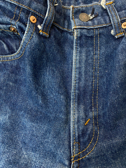 【中古品】【メンズ】 Levi's リーバイス 80's 505 DENIM PANTS 505-0217 VINTAGE 80年代 505 デニムパンツ ボトムス ジーンズ ボタン裏 刻印5 ヴィンテージ 66後期 157-250930-kk-16-min サイズ：30 カラー：インディゴ 万代Net店