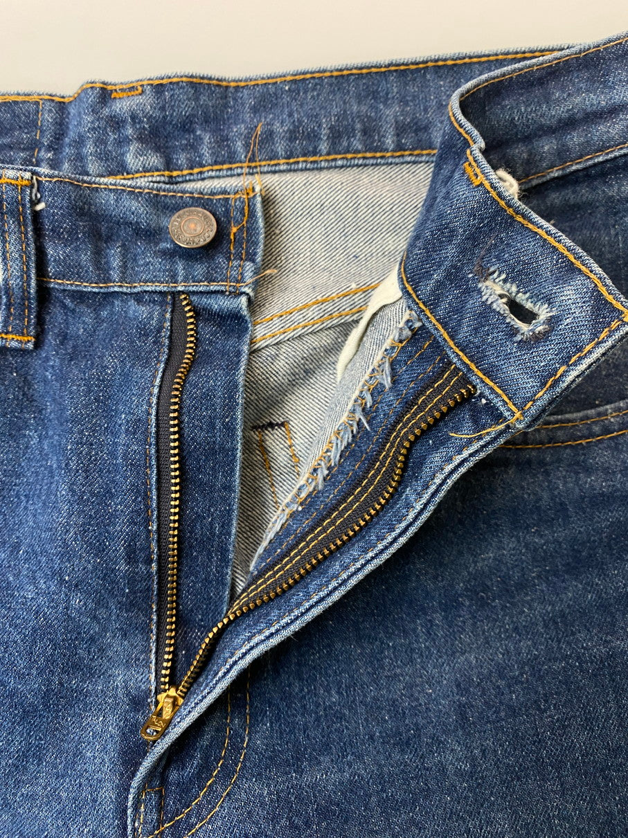 【中古品】【メンズ】 Levi's リーバイス 80's 505 DENIM PANTS 505-0217 VINTAGE 80年代 505 デニムパンツ ボトムス ジーンズ ボタン裏 刻印5 ヴィンテージ 66後期 157-250930-kk-16-min サイズ：30 カラー：インディゴ 万代Net店
