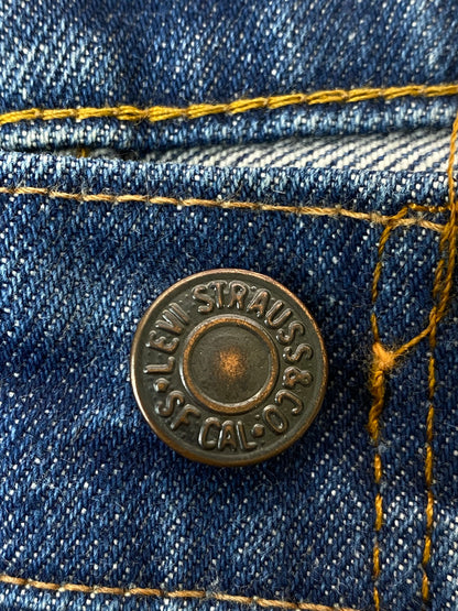 【中古品】【メンズ】 Levi's リーバイス 80's 505 DENIM PANTS 505-0217 VINTAGE 80年代 505 デニムパンツ ボトムス ジーンズ ボタン裏 刻印5 ヴィンテージ 66後期 157-250930-kk-16-min サイズ：30 カラー：インディゴ 万代Net店