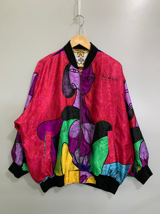 【中古品】【メンズ】 Paloma Picasso パロマピカソ 90S REVERSIBLE BOMBER JACKET リバーシブル ボンバージャケット 146-250927-ks-68-min カラー：マルチカラー 万代Net店