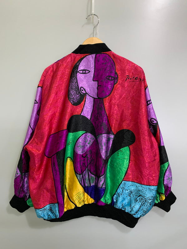 【中古品】【メンズ】 Paloma Picasso パロマピカソ 90S REVERSIBLE BOMBER JACKET リバーシブル ボンバージャケット 146-250927-ks-68-min カラー：マルチカラー 万代Net店