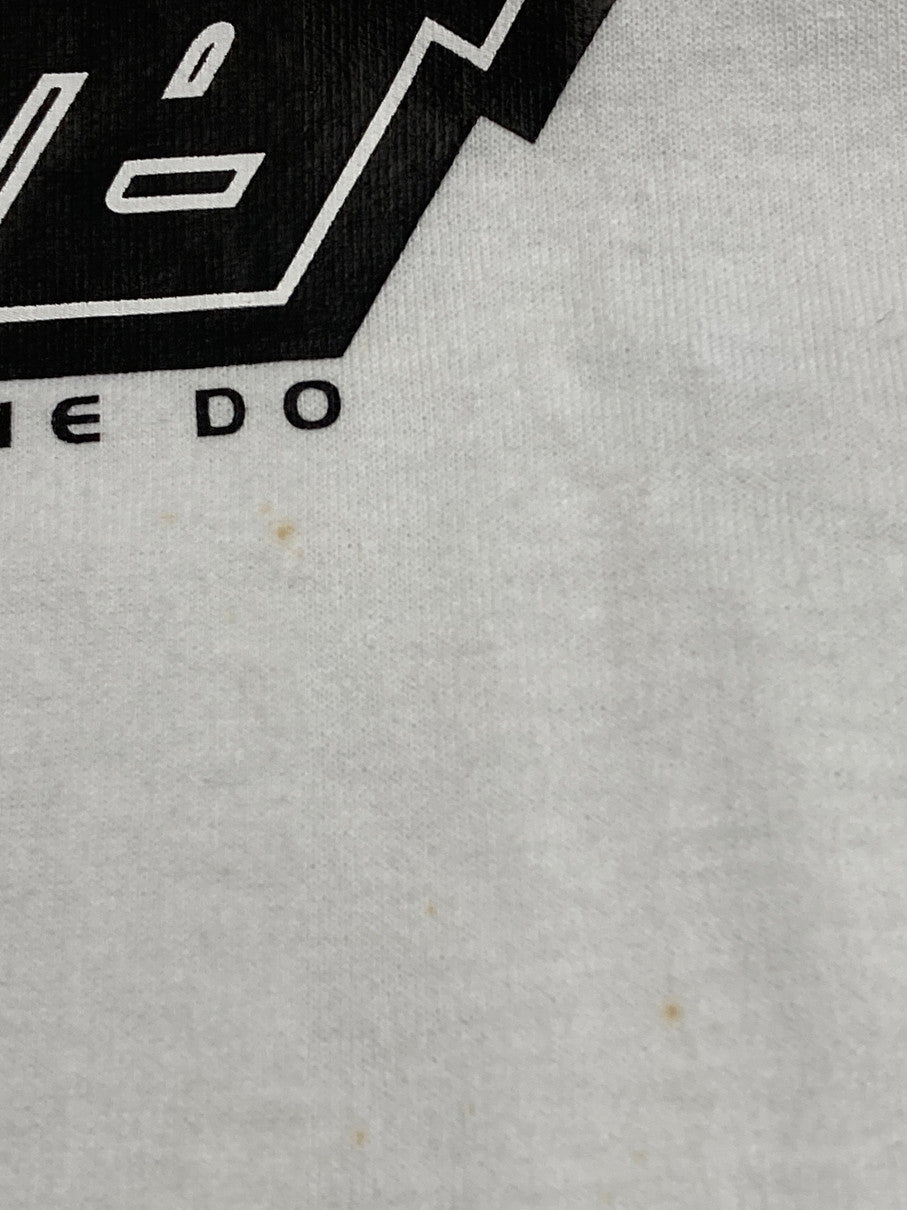 【中古品】【メンズ】 BRUCE LEE ブルース・リー 格闘家 概要 90-00S BE WATER TEE Tシャツ トップス 146-251005-ks-21-min サイズ：L カラー：ホワイト 万代Net店