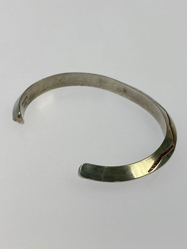 【中古品】【メンズ/レディース】 NAVAJO ナバホ SANDYBALLS STERLING TAHE スターリング バングル ヴィンテージバングル ブレスレット ナバホ族 191-251014-em-02-min カラー：シルバー 万代Net店