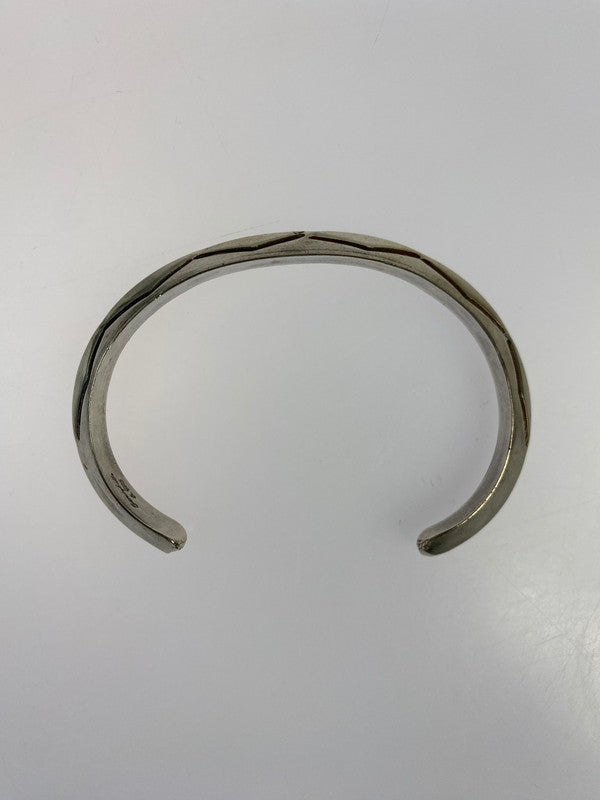 【中古品】【メンズ/レディース】 NAVAJO ナバホ SANDYBALLS STERLING TAHE スターリング バングル ヴィンテージバングル ブレスレット ナバホ族 191-251014-em-02-min カラー：シルバー 万代Net店