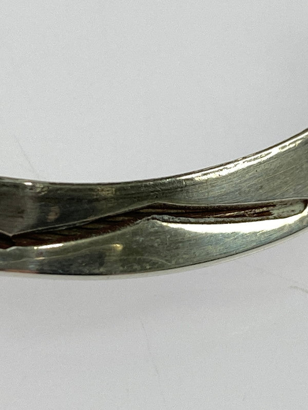 【中古品】【メンズ/レディース】 NAVAJO ナバホ SANDYBALLS STERLING TAHE スターリング バングル ヴィンテージバングル ブレスレット ナバホ族 191-251014-em-02-min カラー：シルバー 万代Net店