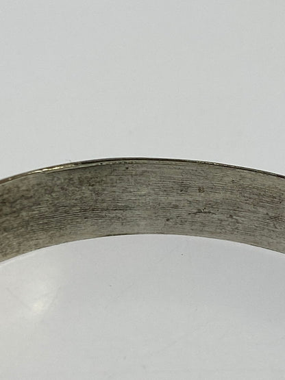 【中古品】【メンズ/レディース】 NAVAJO ナバホ SANDYBALLS STERLING TAHE スターリング バングル ヴィンテージバングル ブレスレット ナバホ族 191-251014-em-02-min カラー：シルバー 万代Net店