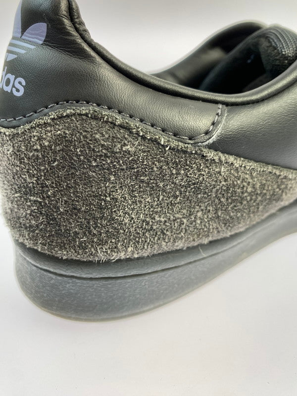 【現状渡し品】【メンズ】 adidas アディダス SUPERSTAR SMOOTH LEATHER AND SUEDE FX5564 スーパースター スムーズ レザー アンド スウェード スニーカー 靴 161-251002-kk-32-min カラー：CORE BLACK/CORE BLACK-DUST PURPLE 万代Net店