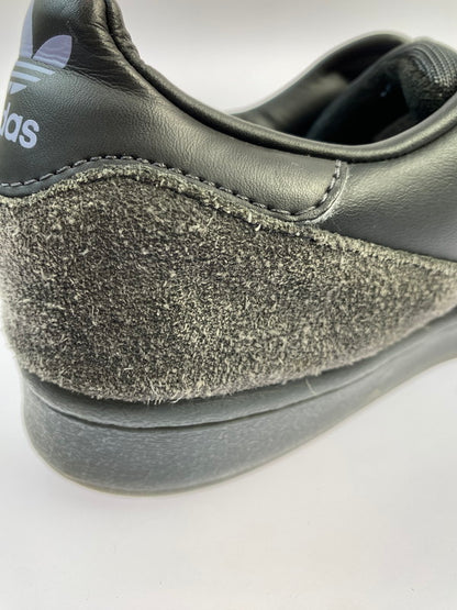 【現状渡し品】【メンズ】 adidas アディダス SUPERSTAR SMOOTH LEATHER AND SUEDE FX5564 スーパースター スムーズ レザー アンド スウェード スニーカー 靴 161-251002-kk-32-min カラー：CORE BLACK/CORE BLACK-DUST PURPLE 万代Net店