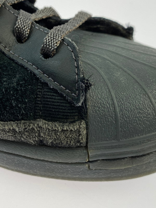 【現状渡し品】【メンズ】 adidas アディダス SUPERSTAR SMOOTH LEATHER AND SUEDE FX5564 スーパースター スムーズ レザー アンド スウェード スニーカー 靴 161-251002-kk-32-min カラー：CORE BLACK/CORE BLACK-DUST PURPLE 万代Net店