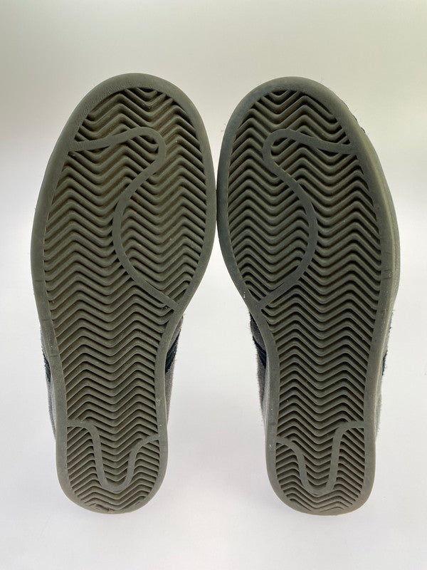 【現状渡し品】【メンズ】 adidas アディダス SUPERSTAR SMOOTH LEATHER AND SUEDE FX5564 スーパースター スムーズ レザー アンド スウェード スニーカー 靴 161-251002-kk-32-min カラー：CORE BLACK/CORE BLACK-DUST PURPLE 万代Net店