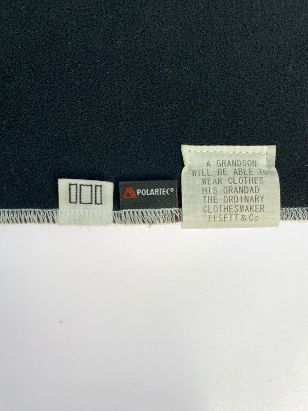 【中古品】【メンズ/レディース】 EESETT&CO イイセットアンドコー FLEECE BLANKET フリースブランケット 208-251019-AS-4-min カラー：ブラック 万代Net店