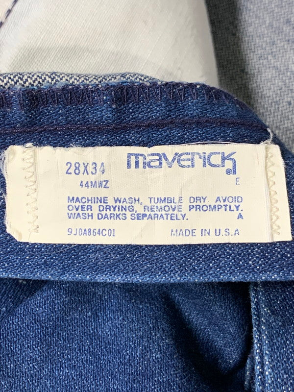 【中古品】【メンズ】 MARVERICK マーヴェリック 70S DENIM PANT デニムパンツ ボトムス 157-251112-ks-32-min サイズ：28×34 カラー：インディゴ 万代Net店