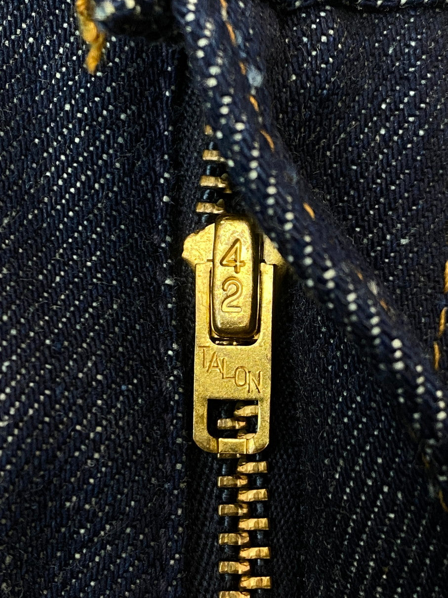 【中古美品】【メンズ】 Levi's リーバイス 60-70's DENIM PANTS VINTAGE 60-70年代 デニムパンツ ボトムス ジーンズ ヴィンテージ オレンジタブ BIG E 42TALON ボタン裏 刻印8 157-250930-kk-17-min サイズ：表記無し 下記参照 カラー：インディゴ 万代Net店