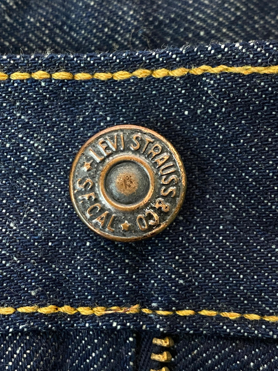 【中古美品】【メンズ】 Levi's リーバイス 60-70's DENIM PANTS VINTAGE 60-70年代 デニムパンツ ボトムス ジーンズ ヴィンテージ オレンジタブ BIG E 42TALON ボタン裏 刻印8 157-250930-kk-17-min サイズ：表記無し 下記参照 カラー：インディゴ 万代Net店