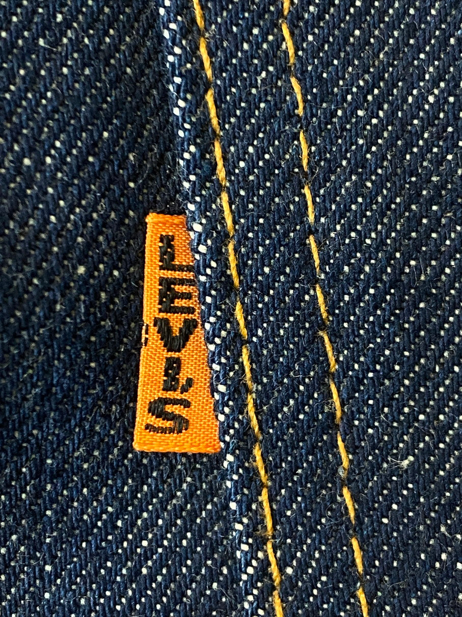 【中古美品】【メンズ】 Levi's リーバイス 60-70's DENIM PANTS VINTAGE 60-70年代 デニムパンツ ボトムス ジーンズ ヴィンテージ オレンジタブ BIG E 42TALON ボタン裏 刻印8 157-250930-kk-17-min サイズ：表記無し 下記参照 カラー：インディゴ 万代Net店