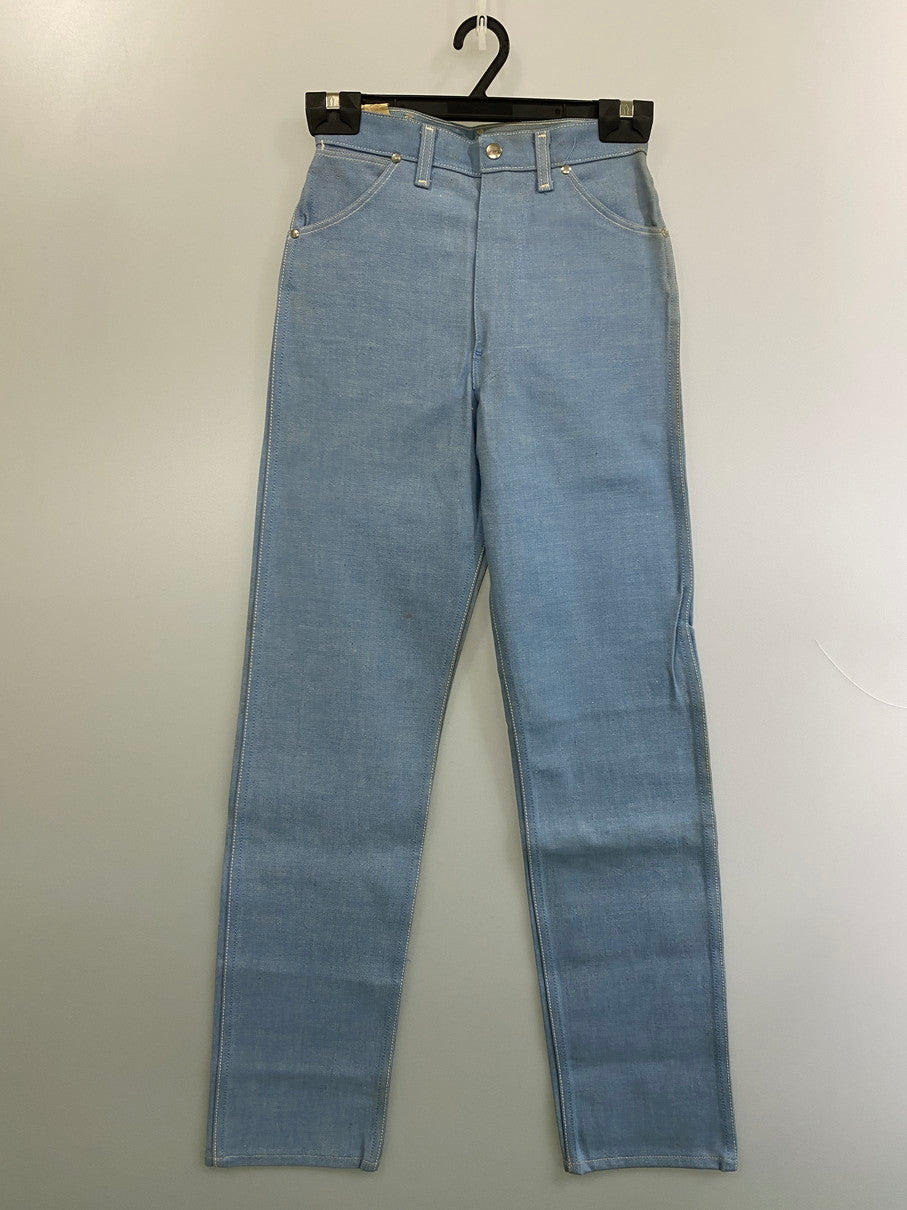 【中古品】【メンズ】 Wrangler ラングラー 60's SLIM DENIM PANTS DEADSTOCK VINTAGE 60年代 スリムデニムパンツ ボトムス ジーンズ デッドストック ヴィンテージ 157-250930-kk-19-min サイズ：16 SLIM カラー：ライトインディゴ 万代Net店