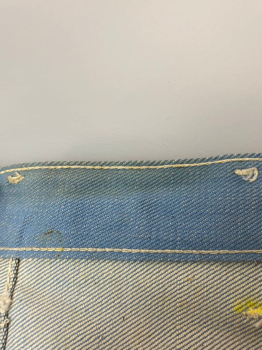 【中古品】【メンズ】 Wrangler ラングラー 60's SLIM DENIM PANTS DEADSTOCK VINTAGE 60年代 スリムデニムパンツ ボトムス ジーンズ デッドストック ヴィンテージ 157-250930-kk-19-min サイズ：16 SLIM カラー：ライトインディゴ 万代Net店