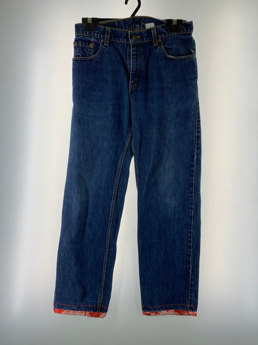 【中古品】【メンズ】 Levi's リーバイス 90S 555 DENIM PANT 刻印573 90年代 デニム パンツ メンズ ボトムス ジーンズ 157-260322-em-36-min サイズ：W32 カラー：インディゴブルー 万代Net店