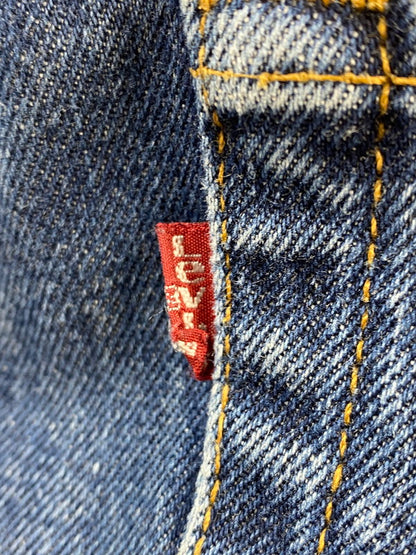 【中古品】【メンズ】 Levi's リーバイス 90S 555 DENIM PANT 刻印573 90年代 デニム パンツ メンズ ボトムス ジーンズ 157-260322-em-36-min サイズ：W32 カラー：インディゴブルー 万代Net店