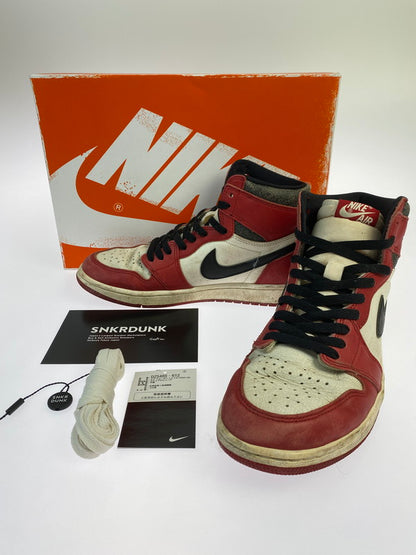 【現状渡し品】【メンズ】 NIKE ナイキ DZ5485-612 AIR JORDAN 1 HIGH OG 靴 シューズ スニーカー SNEAKERS 160-250927-ks-25-min サイズ：27cm カラー：VARSITY RED/BLACK‐SAIL-MUSLIN 万代Net店