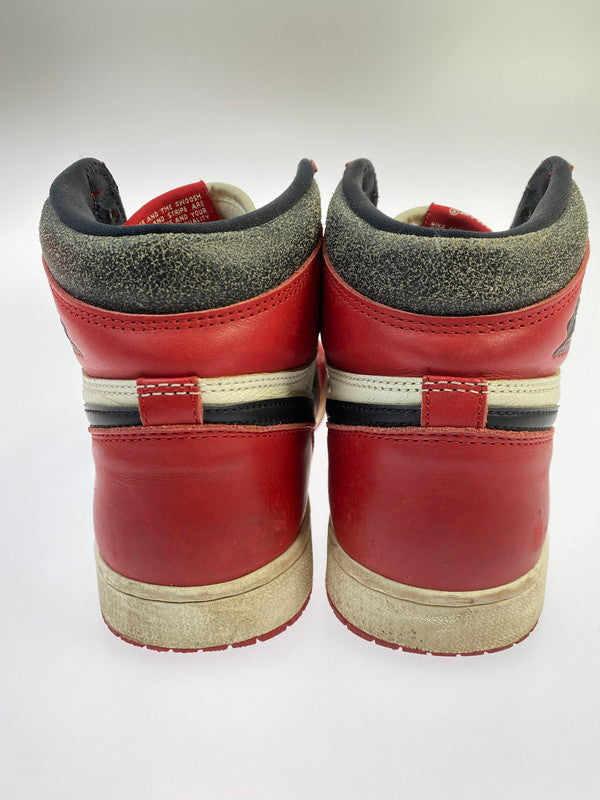 【現状渡し品】【メンズ】 NIKE ナイキ DZ5485-612 AIR JORDAN 1 HIGH OG 靴 シューズ スニーカー SNEAKERS 160-250927-ks-25-min サイズ：27cm カラー：VARSITY RED/BLACK‐SAIL-MUSLIN 万代Net店