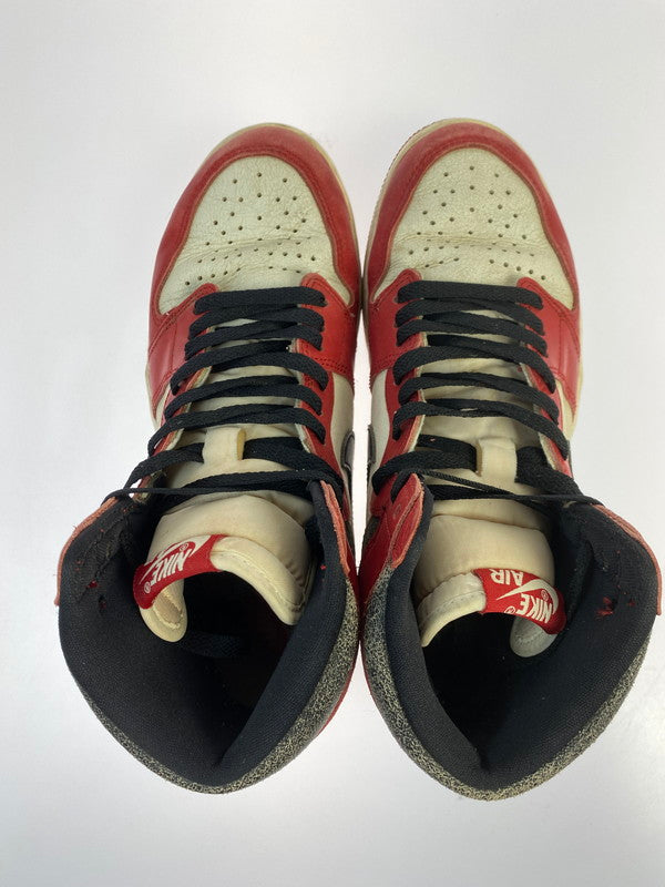【現状渡し品】【メンズ】 NIKE ナイキ DZ5485-612 AIR JORDAN 1 HIGH OG 靴 シューズ スニーカー SNEAKERS 160-250927-ks-25-min サイズ：27cm カラー：VARSITY RED/BLACK‐SAIL-MUSLIN 万代Net店
