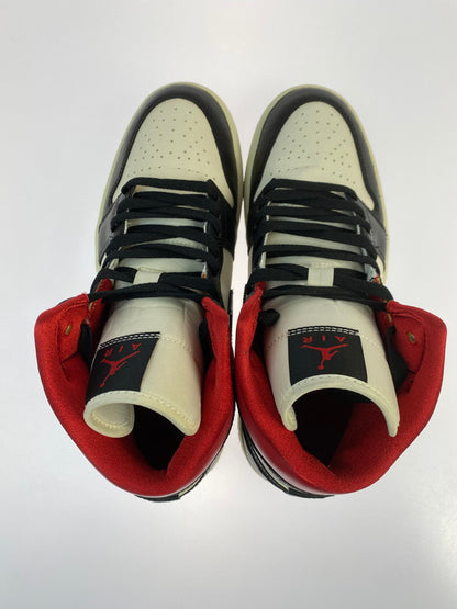 【中古品】【メンズ】 NIKE ナイキ BQ6472-061 WOMEN'S AIR JORDAN 1 MID 靴 シューズ スニーカー SNEAKERS 160-250927-ks-28-min サイズ：27.5cm カラー：BLACK/GYM RED 万代Net店
