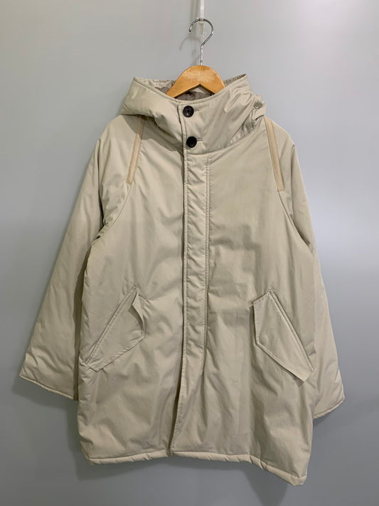 【中古品】【メンズ】 NUTERM ニューターム 001CT-023W HOODED PUFFER COAT フーデッドパファーコート 140-250927-ks-61-min サイズ：S カラー：アイボリー系 万代Net店