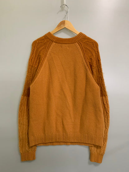 【中古品】【メンズ】 COOHEM コーヘン 20-183-017 WOOL KNIT ウール ニット トップス 140-250927-ks-67-min サイズ：M カラー：オレンジ 万代Net店