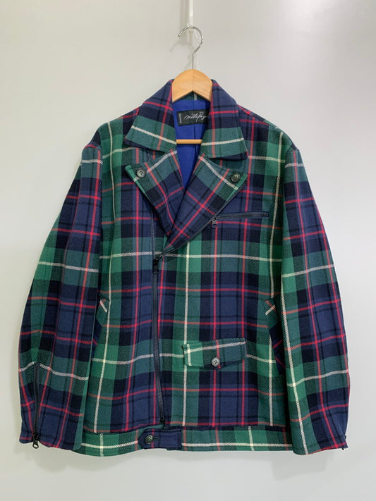 【中古品】【メンズ】 MILKBOY ミルクボーイ RYDERS JACKET 20244106 ライダースジャケット ライトアウター 140-250929-kk-10-min サイズ：F カラー：マルチカラー 万代Net店