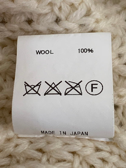 【中古品】【メンズ】 NAME. ネーム WAFFLE KNIT NMKN-15AW-002 ワッフル ニット メンズ セータ トップス 冬 長袖 140-251109-em-26-min サイズ：1 カラー：オフホワイト 万代Net店