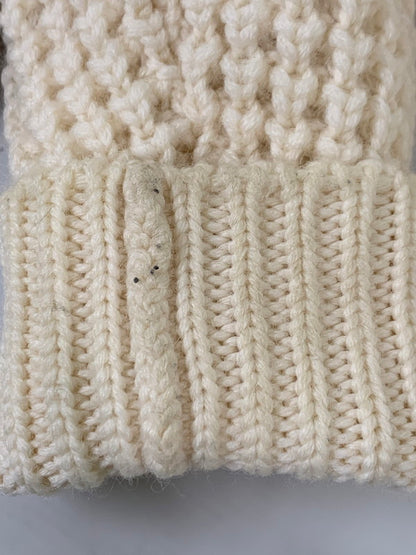 【中古品】【メンズ】 NAME. ネーム WAFFLE KNIT NMKN-15AW-002 ワッフル ニット メンズ セータ トップス 冬 長袖 140-251109-em-26-min サイズ：1 カラー：オフホワイト 万代Net店