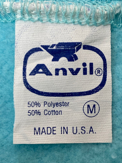 【中古品】【メンズ】 Anvil アンビル 80’s RAGLAN SWEATSHIRT VINTAGE 無地 80年代 ラグランスウェットシャツ トップス トレーナー 146-251011-kk-42-min サイズ：M カラー：ライトブルー 万代Net店