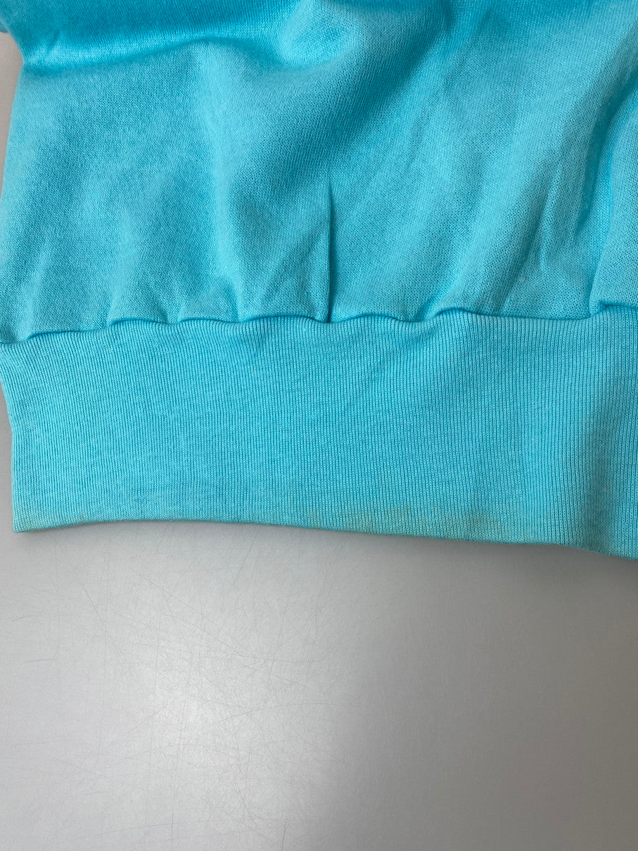 【中古品】【メンズ】 Anvil アンビル 80’s RAGLAN SWEATSHIRT VINTAGE 無地 80年代 ラグランスウェットシャツ トップス トレーナー 146-251011-kk-42-min サイズ：M カラー：ライトブルー 万代Net店