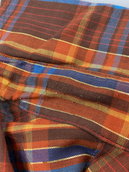 【中古品】【メンズ】 PANHANDLE SLIM パンハンドルスリム 70-80's L/S WESTERN CHECK SHIRT VINTAGE 70-80年代 ロングスリーブ ウエスタン チェックシャツ 長袖 トップス 146-251106-kk-25-min サイズ：表記無し 下記参照 カラー：マルチカラー 万代Net店