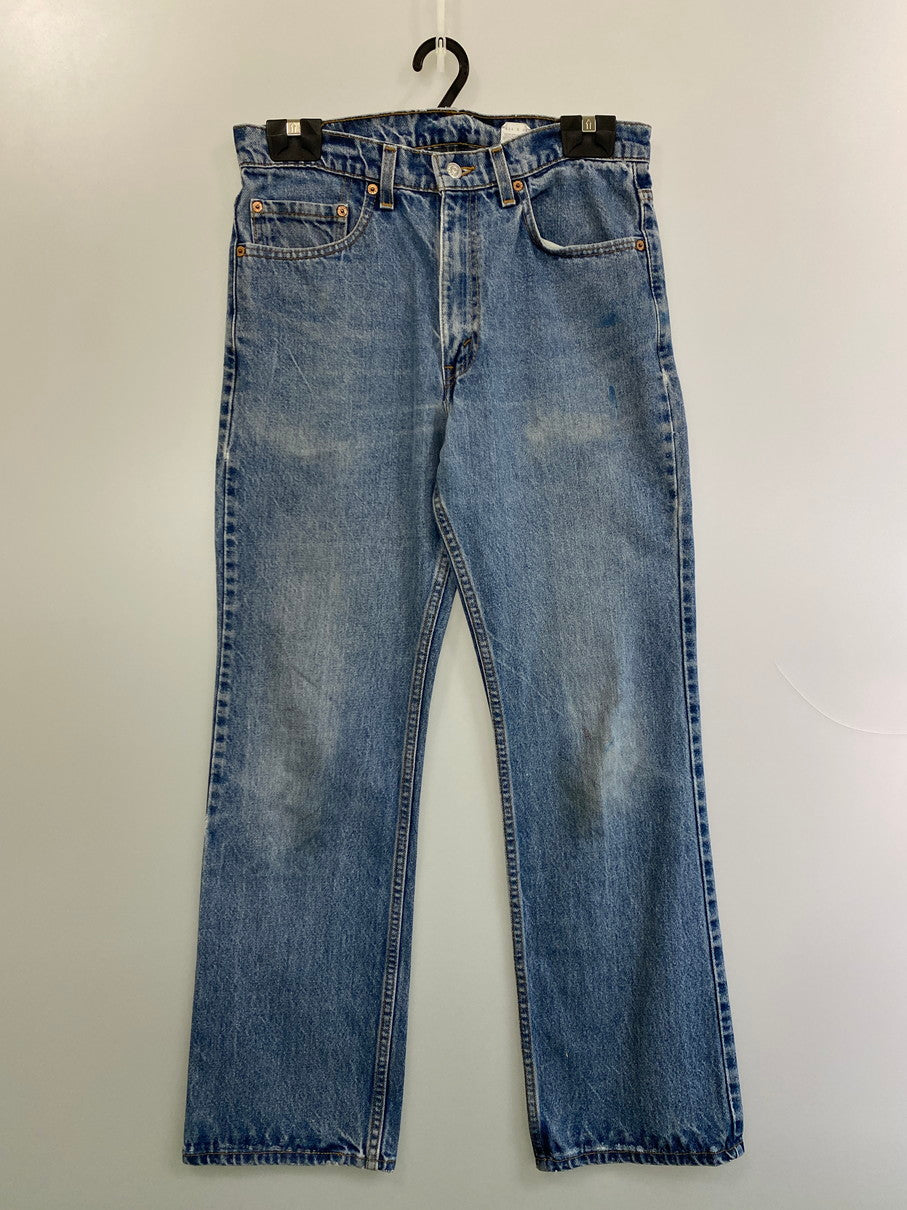 【現状渡し品】【メンズ】 Levi's リーバイス 90's 517 BOOT CUT DENIM PANTS 00517-0217 90年代 517 ブーツカット デニムパンツ ボトムス 157-251007-kk-30-min サイズ：33 カラー：ライトインディゴ 万代Net店