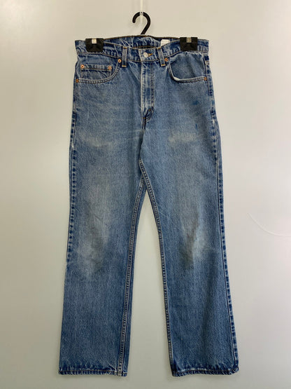【現状渡し品】【メンズ】 Levi's リーバイス 90's 517 BOOT CUT DENIM PANTS 00517-0217 90年代 517 ブーツカット デニムパンツ ボトムス 157-251007-kk-30-min サイズ：33 カラー：ライトインディゴ 万代Net店